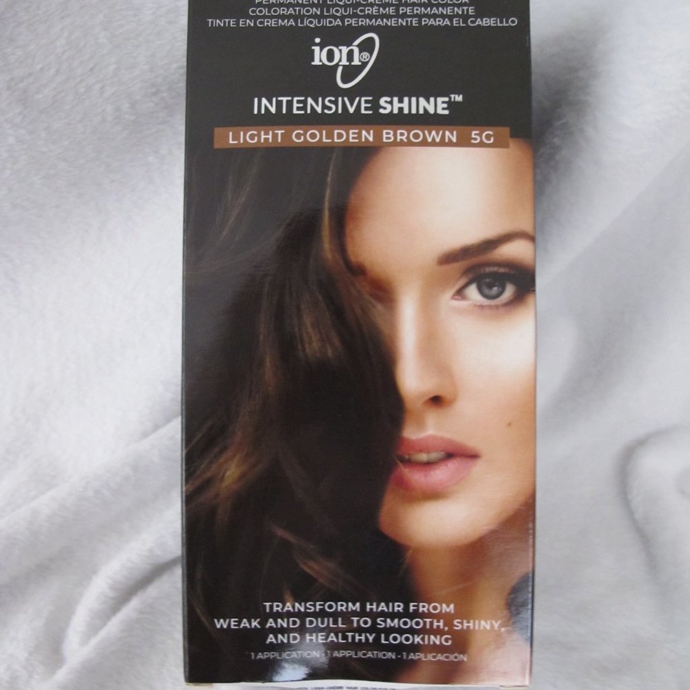 ion Light Golden Brown Hair Color Kit